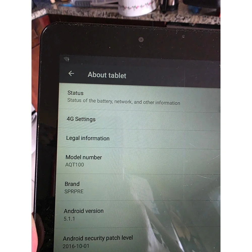 Sprint Slate 8 Tablet AQT100 16GB Black Android 4G LTE WiFi 8 inch Screen‎